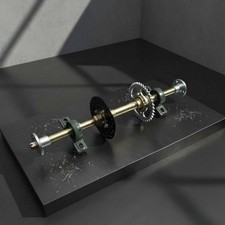 Go-Kart Hinterachse Komplettset Achsenbaugruppe robuste Konstruktion f&uuml;r Garage