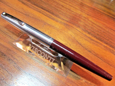 Sheaffer Vintage Burgandy Imperial Cartridge Pen Fine Nib PRICE CUT