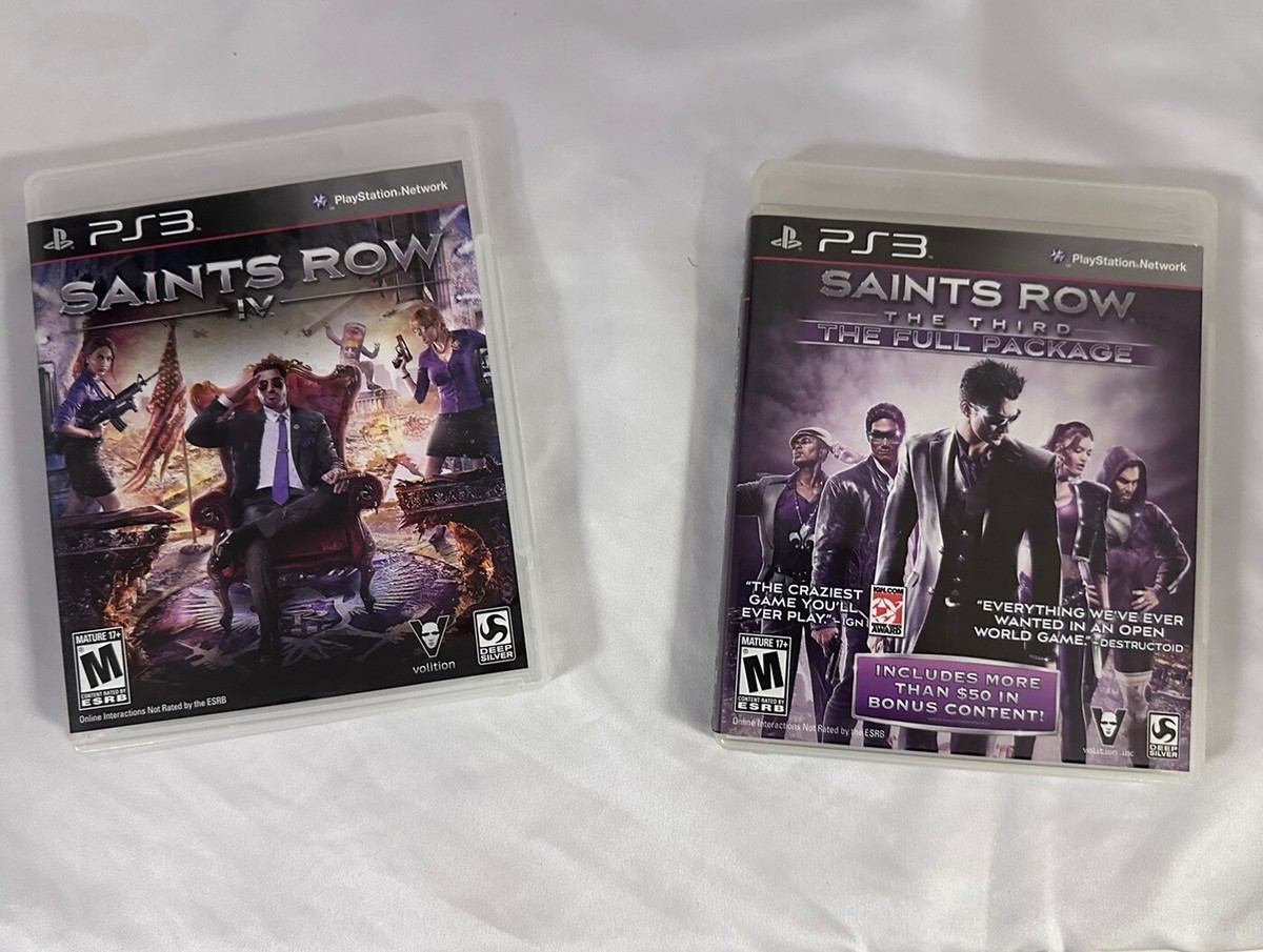 SAINTS ROW: THE THIRD (PS3)（Saints Row: The Third And Saints Row 