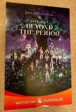 (2) IDOLiSH7 The Movie BEYOND THE PERiOD Anime Con Crunchyroll Promo Poster Gift