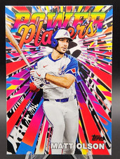 2025 Topps series 1 Celebration Matt Olson POWER PLAYERS #PP-4 Braves