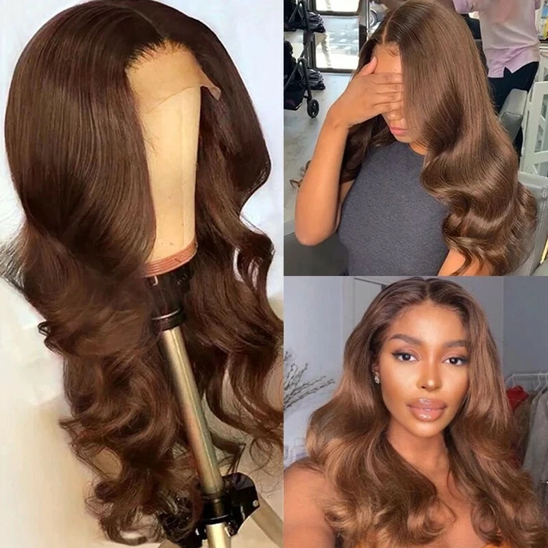 Human hair outlet wig 180 density