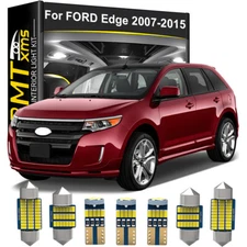 12x Interior LED Light Bulbs License plate For FORD Edge 2007 2008-2015