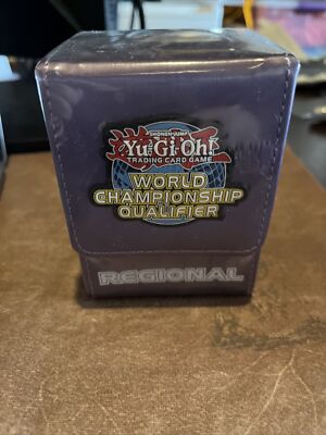 Yu-Gi-Oh World Championship Qualifier Regional Purple Deck box Purple  SEALED | eBay