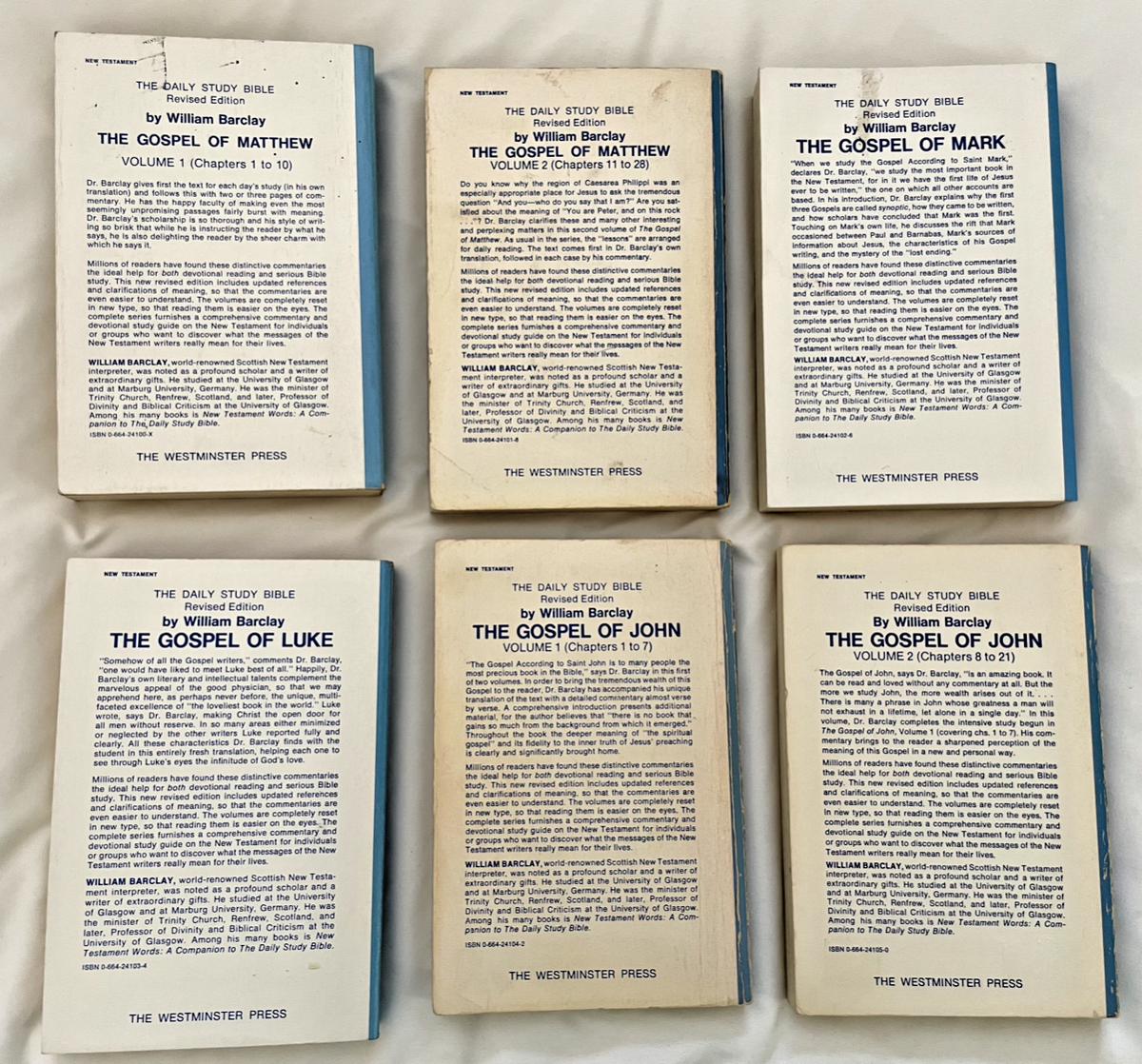 THE DAILY STUDY BIBLE SERIES, Set of 16 - New Testament - 1970s | eBay