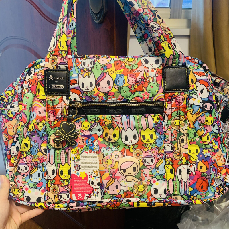 Tokidoki Shoulder Bag Traval Large Bag Cartoon Handbag Storage