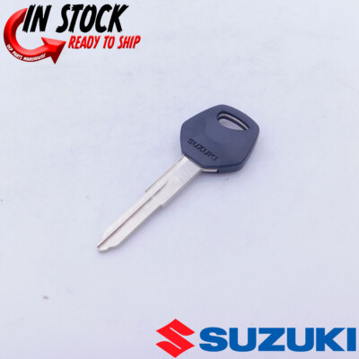 SUZUKI  IGNITION KEY BLANK DR650SE DR650 1996-2020 37146-33E00 NEW OEM GENUINE