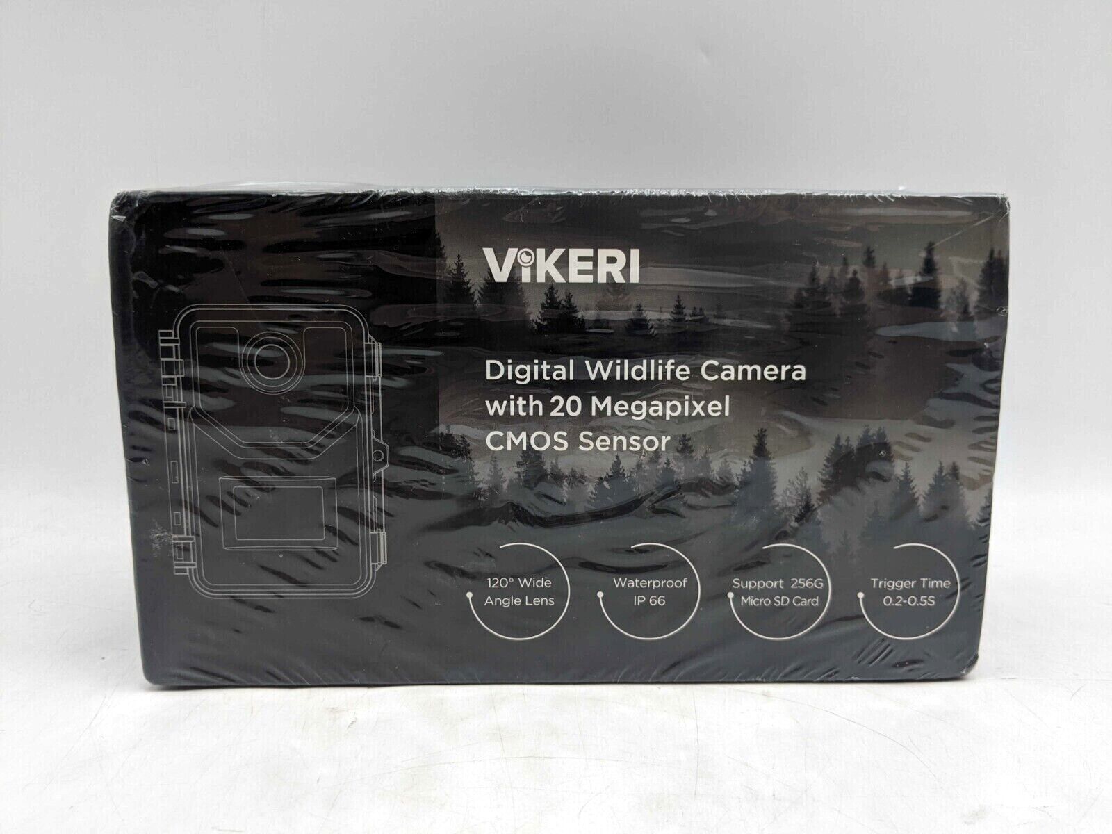 Vikeri Digital Wildlife Camera 1520p VGA HD Video Recording 20MP -DG0241