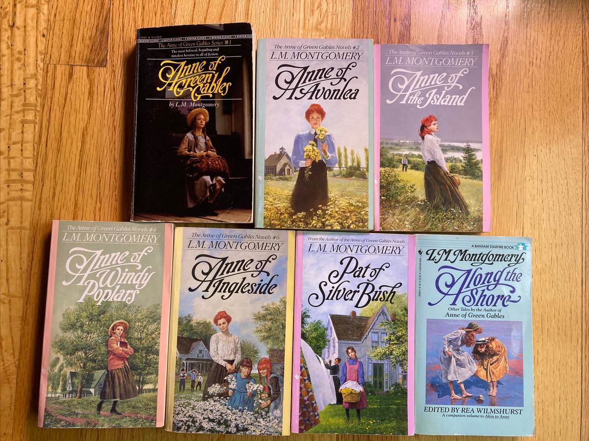 L.M. Montgomery Book lot 7 pb Set Anne of Green Gables Pat of