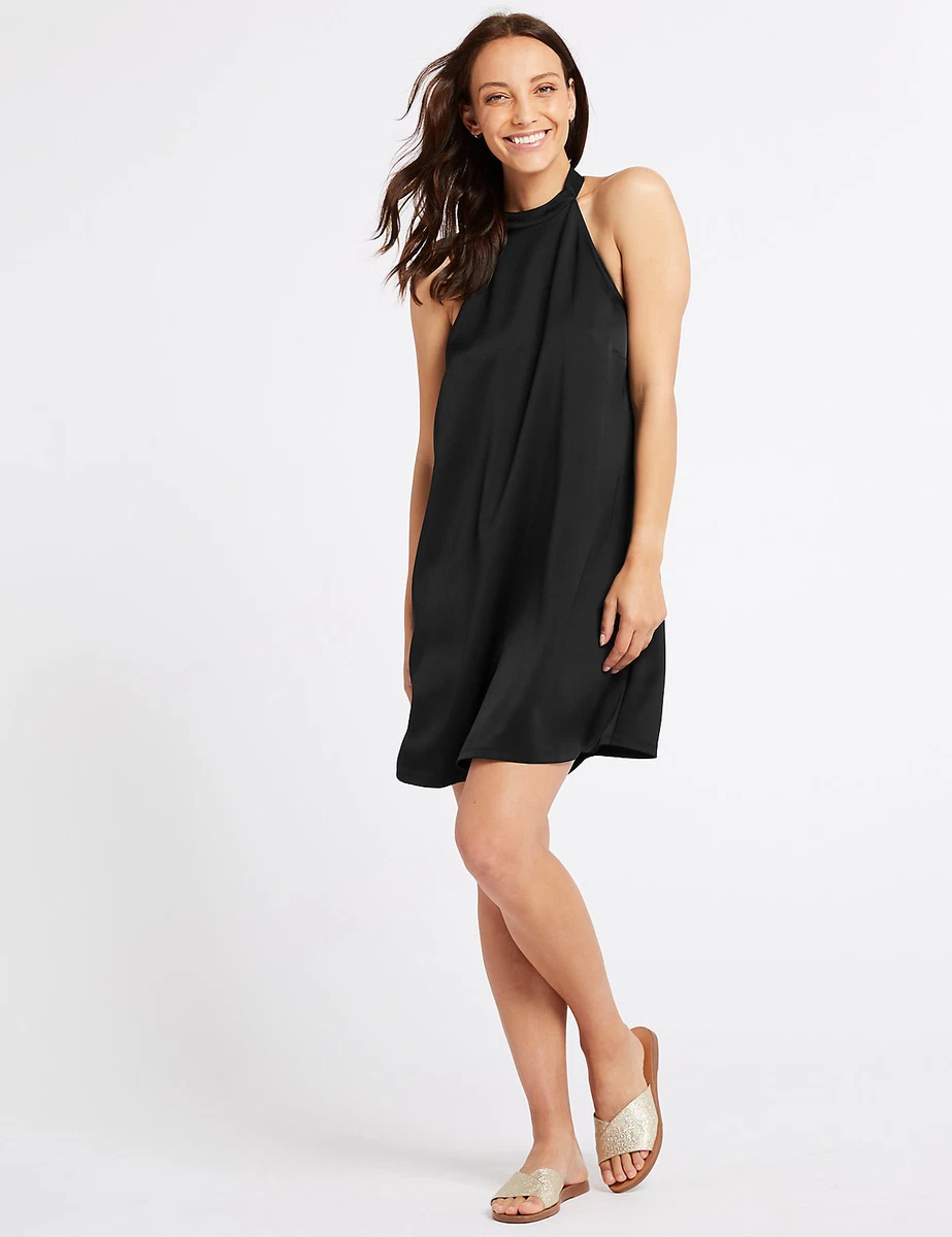 Little black top swing dress