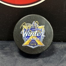 Ryan Mcdonagh Rangers Signed 2018 Winter Classic Game Puck Autographed Fanatics