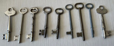 9 Antique Skeleton Keys Taylor Argent & Co Decor Collectible