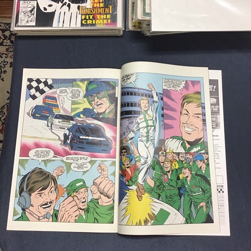 1992 - BAGGED/BOARDED ~ THE LEGENDS OF NASCAR #9 ~ VORTEX COMICS - Picture 7 of 9