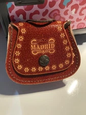 Leather Coin Key Mini Purse Madrid Boho Crossbody
