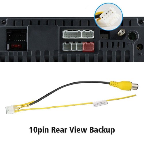 10 Pin Rückfahrkamera Kabel Adapter für Autoradio Android 2023 UK... - Bild 3 von 8