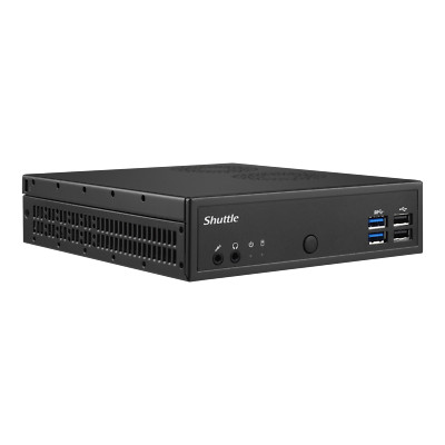 Shuttle XPC DH02U i3-7100U Compact 4K Quad Display Business Digital System PC