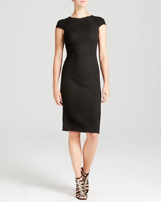 Tory Burch 'Kiersten' Body Con Dress ( Size M)