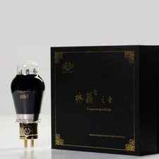 1 Matched Pair LINLAI 300B-T/300B-L/300B-Z Carbon Sprayed T-Series Vacuum Tube