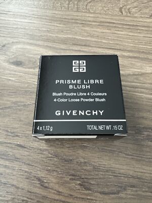 Givenchy Prisme Libre 4-color Loose Powder Blush #4 Voile Corail (4x1.12g) 