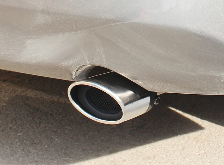 Fit For KIA RIO 2018-2022 2023 Rear Exhaust Muffler Tip End Pipe Stainless Steel - Image 3 of 4