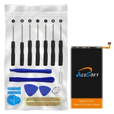 Large Capacity 4220mAh Spare Battery+Repair Tool f Samsung Galaxy S10 SM-G973U