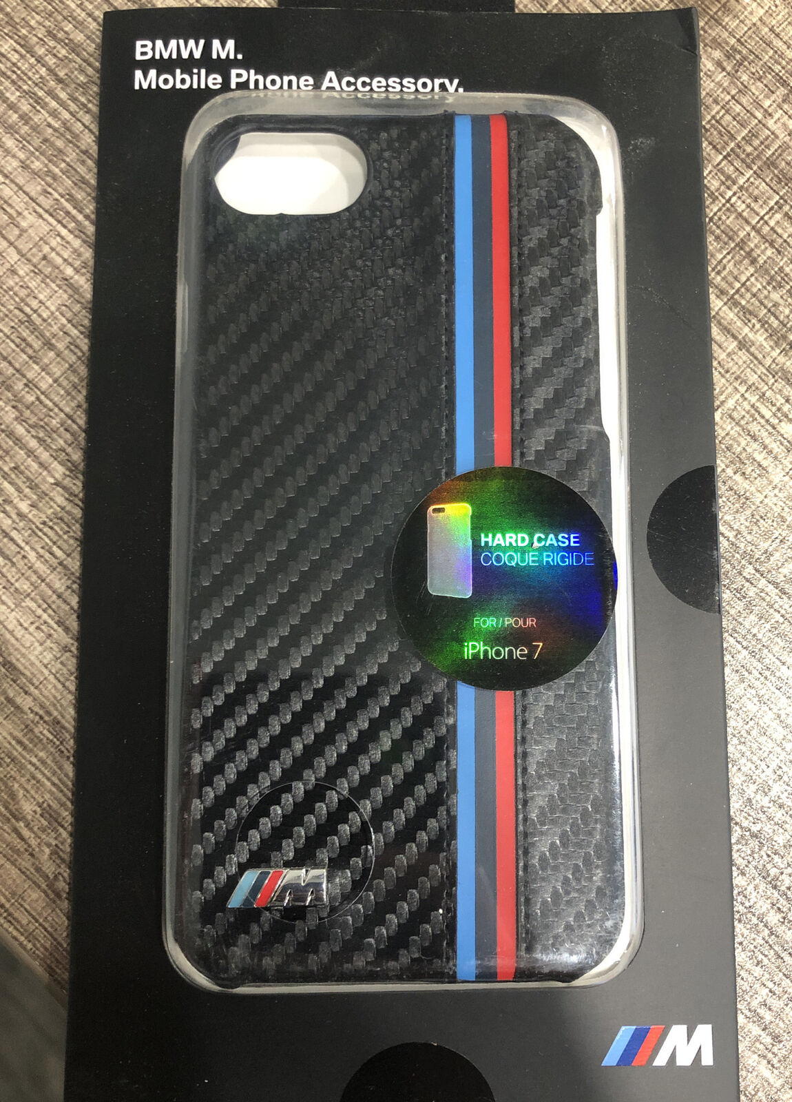 BMW M Sport Carbon Fiber Effect iPhone 7 Case BMHCP7MC
