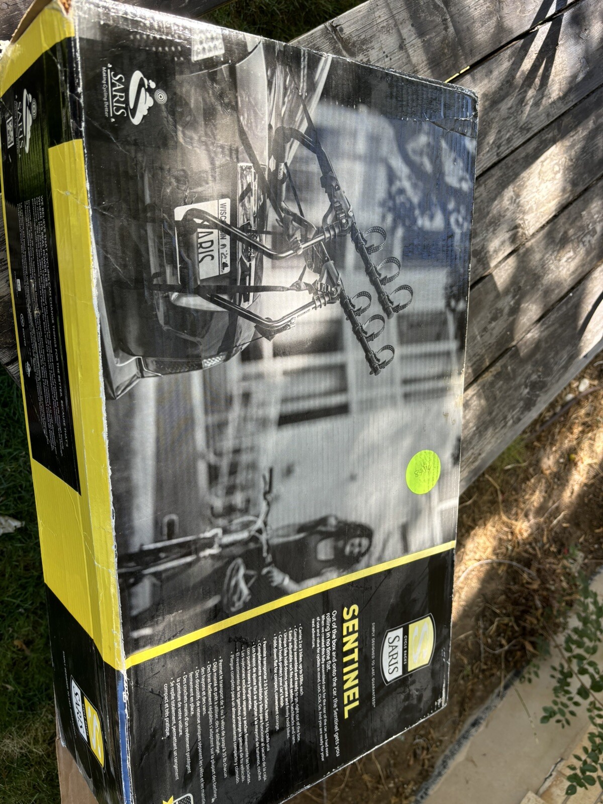 Saris Sentinel 1051 2 Bike Automobile Rack NEW OPEN BOX