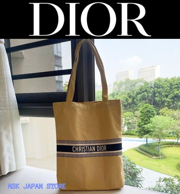 Christian Dior Tote Bag DIORIVIERA Beige New Rare CD Novelty