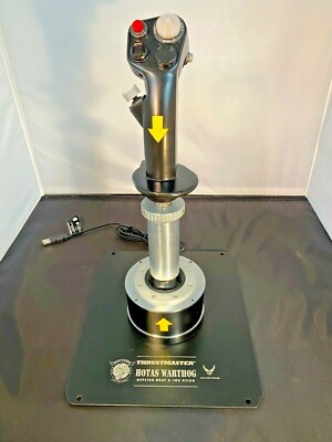 10CM EXTENSION KIT FOR THRUSTMASTER WARTHOG HOTAS w/ 2X Spring and cable by CRI