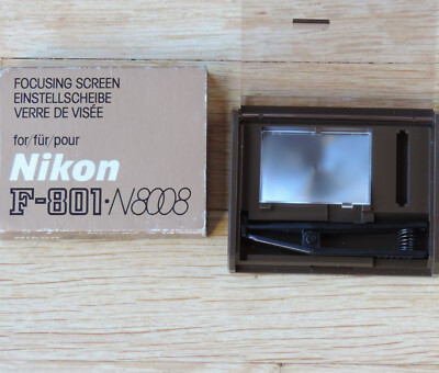 VERRE DE VISÉE focusing screen B for NIKON F2 ( F -F2 AS SB eye level.... ) EUR 29,00 - FR