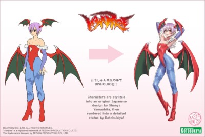 Darkstalkers Bishoujo Lilith Kotobukiya Figure | eBay