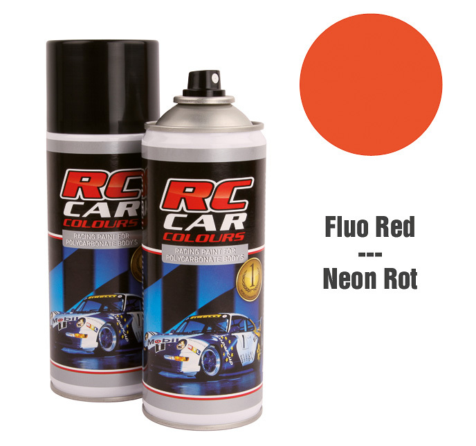 rcc1005 spray colore rosso fluo RC Car Fluo Red 1005 150ml