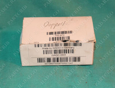 Wago 750-970 Profibus Fieldbus Connector D-Sub Bus DB9 NEW
