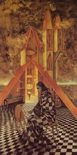 Useless Science or the Alchemist : Remedios Varo : Archival Quality Art Print