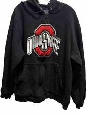 Ohio state buckeyes hoodie large full zip heavy duty see description 