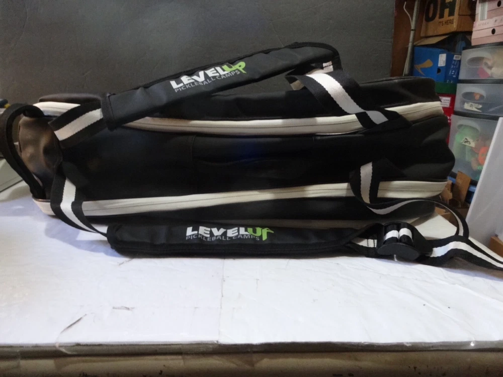 Pickleball Backpack Duffle Multizip Bag Magazine Level Up Pickleball Camps