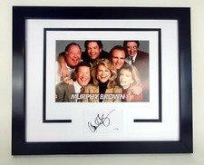 Candice Bergen "Murphy Brown" AUTOGRAPH Signed Photo Framed 16x20 Display ACOA
