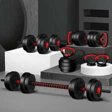 BLACK LORD Dumbbells Set 20 KG for Home Fitness
