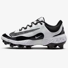 Nike Alpha Huarache Elite 4 Low MCS Baseball Cleats White FD6255-108 Men Size 14