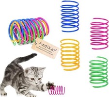Andiker Interactive Cat Spiral Creative Spring Toy to Kill Time and Keep Fit, St