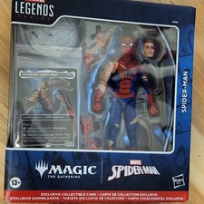 Marvel Legends Spider-Man Legends Series Action Figure w MAGIC THE GATHERING