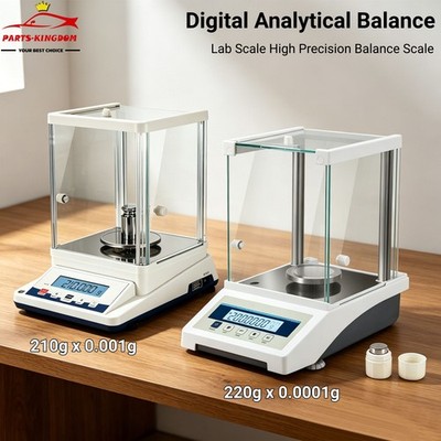 Digital Analytical Balance 210gx0.001g / 220gx0.0001g High Precision Lab Scale