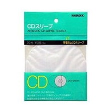 Nagaoka TS-561/3 Anti-Static Inner CD Sleeves 20 sheets Japan new