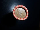 ROLL OF UNSEARCHED WHEAT PENNIES WITH 1914 AND A 1941 PENNY ON THE ENDS.