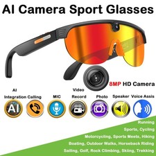 AI Smart Glasses with Camera   1080P Video Recording Glasses with Audio, Real-Ti