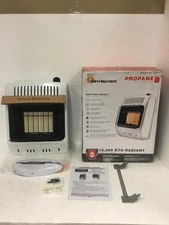 NEW Mr. Heater F299810 10,000 BTU Vent Free Radiant Propane Heater 300sqft