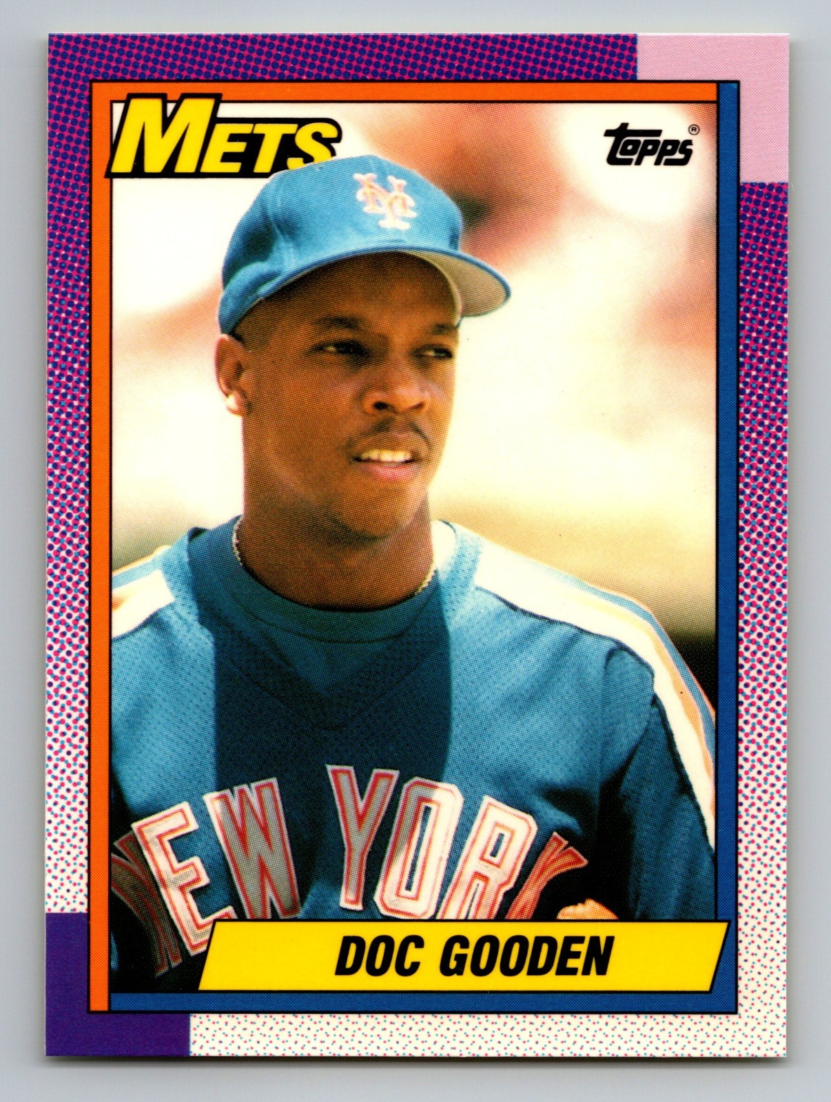 1990 TOPPS TIFFANY - DWIGHT GOODEN #510 NEW YORK METS
