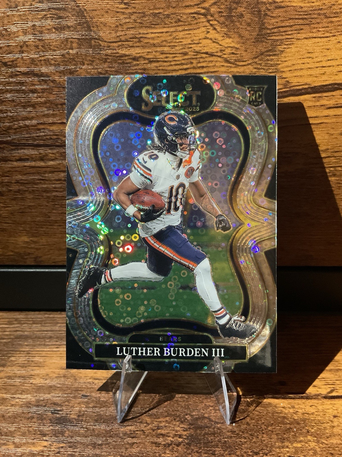 2025 Panini Select Luther Burden III Rookie Suite Level Disco Prizm