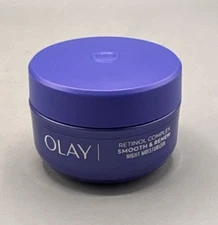 Smooth & Renew Retinol Face Moisturizer, 2 oz Fragrance Free Night Cream