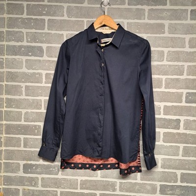 Le Sante Pettegole Womens Button Down Long Sleeve Shirt Size 42